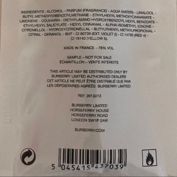 ⚡️Burberry Brit Sample - Picture 2 of 2